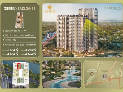 Căn 1pn 47m 3,7 tỷ sở hữu lâu dài, đón...