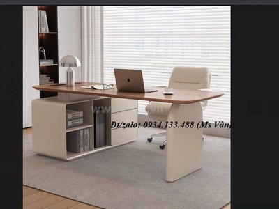 Bàn làm việc giám đốc - bàn văn phòng có học tủ tiện lợi TPHCM 9