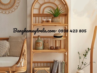 Kệ mây để đồ trang trí 4