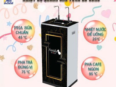 Máy lọc nước RO cao cấp Amida nóng nguội AM-10NNY tiện lợi cho mọi gia đình 0