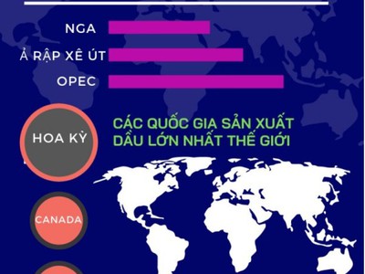 Các quốc gia có ảnh hưởng đến giá dầu thô 0
