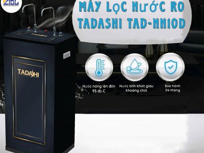 Máy lọc nước RO Tadashi nóng nguội 2 vòi riêng biệt tiện lợi tiết kiệm TAD-NN10D 0