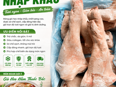 Địa Chỉ Bán Chân Giò Heo Nguyên Chiếc Nhập Khẩu Uy Tín 0