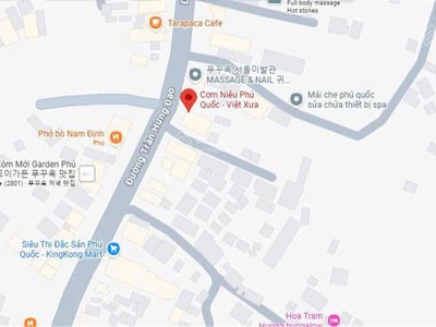 Cần bán gấp  đất mặt tiền đường trần hưng đạo, khu phố 7 phường dương đông, phú quốc 1