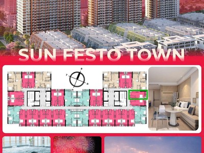 Căn studio sun festo town tầng 18 view mặt hồ chỉ từ 1,75 tỷ 2
