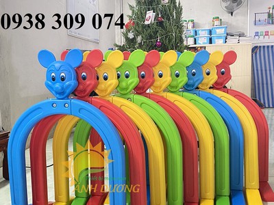 Cung chui mầm non, cổng chui mầm non, hang chui cầu trượt mầm non 0