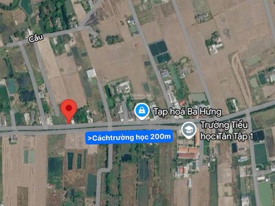 Chính chủ bán 150m2 đất full thổ cư mặt tiền ngay cảng quốc tế long an 1