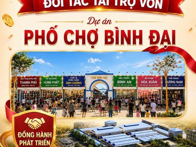 Phố chợ bình đại cơ hội sở hữu lần đầu 1