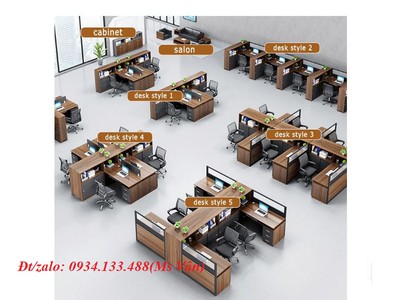 Chuyên thiết kế thi công nội thất văn phòng - bàn làm việc theo yêu cầu 1