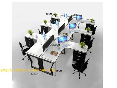 Chuyên thiết kế thi công nội thất văn phòng - bàn làm việc theo yêu cầu 2