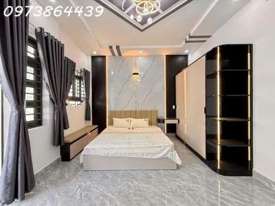 Nhà mới full nội thất vip 4 tầng - 55m2- 4pn- xe hơi đỗ cửa trương thị hoa, q12 - giá 6,2 tỷ 3