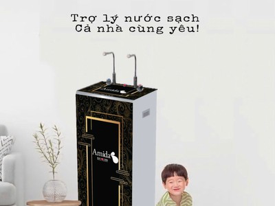 Máy lọc nước RO cao cấp Amida Nóng nguội 2 vòi AM-10NN10Y 0