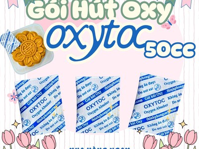 Gói chống mốc OXYTOC có thể giảm nỗi lo mốc bánh trung thu 0