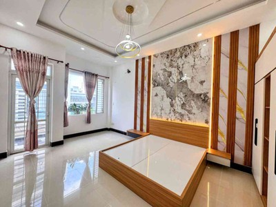 Nhà 3 tầng kiên cố mới đẹp - 56m2 - 4 14m - sổ đẹp vuông vức hoàn công đủ - sát mặt tiền - hẻm an 3