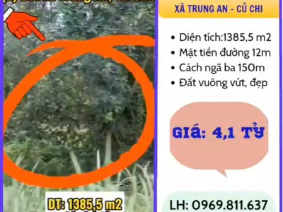 Chính chủ bán 2 lô đất mặt tiền củ chi tphcm , giá tốt 4