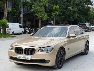BMW 750Li xDrive F02 2009 Vàng cát Mỹ 1