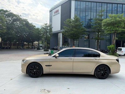 BMW 750Li xDrive F02 2009 Vàng cát Mỹ 2