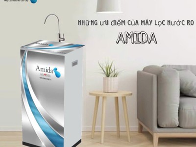 Máy lọc nước RO cao cấp Amida 1 vòi nước khoáng AM-10S 0