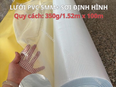 Màng lưới 5mm sợi định hình - bền chắc, đa dụng, dễ thi công 0