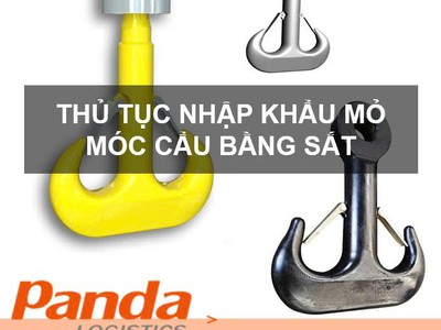 Thủ tục nhập khẩu mỏ móc cẩu bằng sắt 0