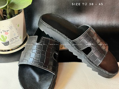 Xưởng sản xuất dép da cho shop đang tìm nguồn hàng lâu dài 2