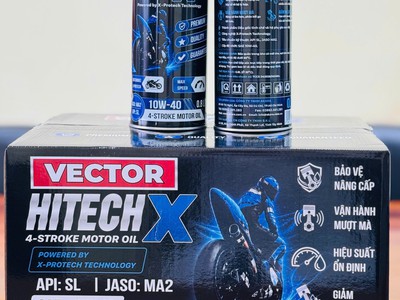 Cần tìm NPP độc quyền dầu nhớt VECTOR ở Bến Tre- Chính sách hấp dẫn, chiết khấu cao 1