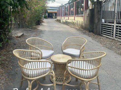 Ghế mây cafe 1