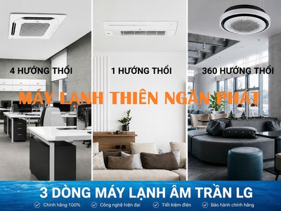 Máy lạnh âm trần LG chính hãng là lựa chọn phù hợp cho văn phòng 0