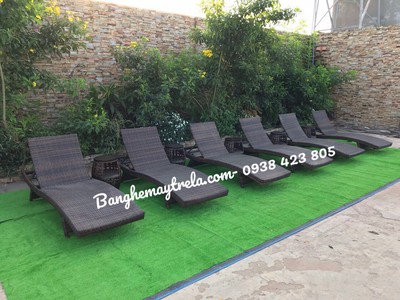 Ghế dài hồ bơi 0
