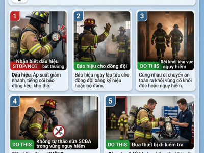 Hướng dẫn xử lý sự cố scba: lỗi thường gặp và cách xử lý an toàn 1