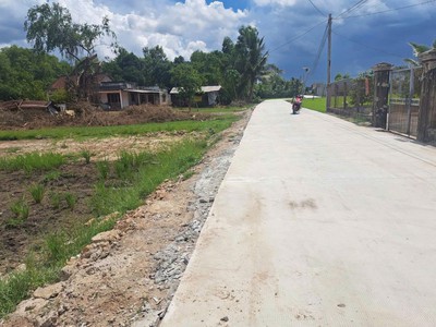 Đất an thuận, an ninh đông - 165m2 thổ cư full, mặt tiền đường bê tông, giá 665 triệu 1