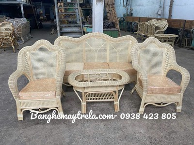 Sofa lưới mây mắt cáo 1
