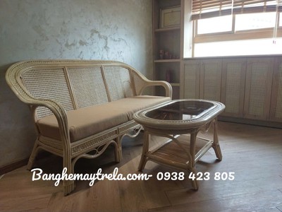 Sofa lưới mây mắt cáo 4