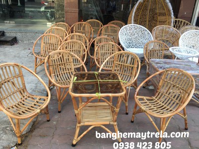 Ghế mây sò ban công 1