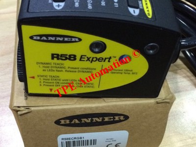 Cảm biến BANNER R58 Expert, cảm biến R58ECRGB1 0