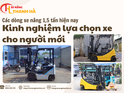 Xe nâng 1,5 tấn Lựa chọn phù hợp cho kho xưởng 0