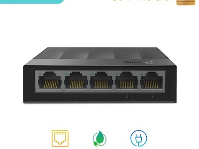 Thiết bị mạng/Switch TP-Link LS1005G 5-Port 10/100/1000Mbps 0