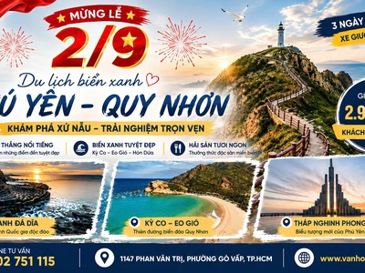 Phú Yên - Quy Nhơn - Kỳ Co - 3N3Đ 2