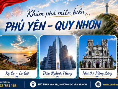 Phú Yên - Quy Nhơn - Kỳ Co - 3N3Đ 1