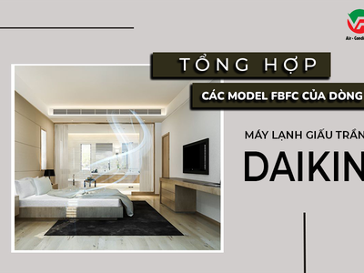 Điều hòa giấu trần DAIKIN FBFC Inverter đáp ứng nhu cầu làm mát cho không gian có trần thấp 0