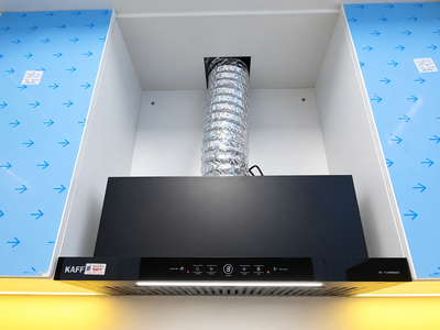 Kaff KF-TL7735B Bost Máy Hút Mùi Âm Tủ Booster 1500m /h, Hút Mạnh Mà Vẫn Êm Ái 5