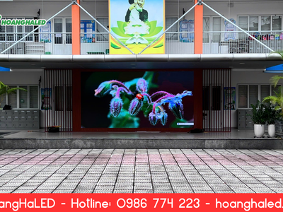 Lắp Đặt Màn Hình Led P3.076 3840Hz Cho Trường Mầm Non Ánh Sao 1