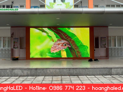 Lắp Đặt Màn Hình Led P3.076 3840Hz Cho Trường Mầm Non Ánh Sao 3