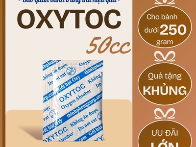Gói OXYTOC hút oxy, có hỗ trợ chống mốc bánh trung thu 1