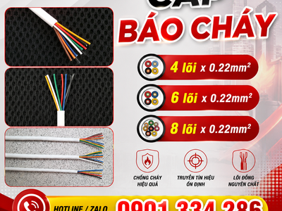 Cáp Báo Cháy 0.22mm Altek Kabel 4 Lõi 6 Lõi 8 Lõi 0