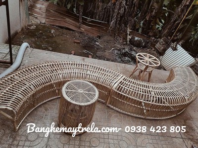 Ghế mây uốn hiện đại 5