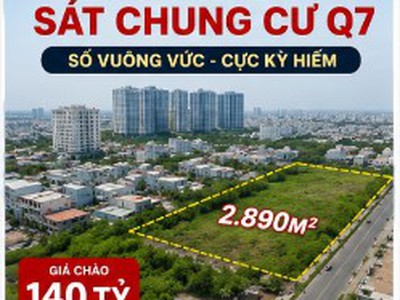 huỳnh tấn phát quỹ đất 2.890m làm dự án sát chung cư q7 140 tỷ 0