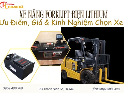 Xe Nâng Forklift Điện Lithium: Ưu Điểm Và Kinh Nghiệm Chọn Xe 0
