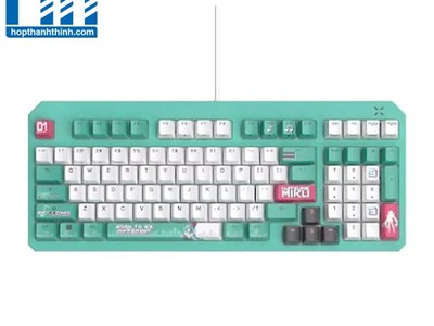 Bàn phím cơ Gaming có dây ASUS TUF K3 Gen II Hatsune Miku Edition 0