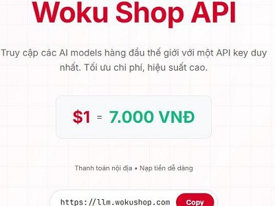Đơn vị cung cấp, đáp ứng đa dạng API AI giá rẻ hỗ trợ xây dựng ý tưởng uy tín 0